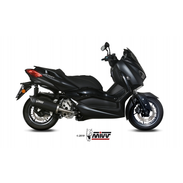 Escape MIVV YAMAHA X-MAX 300 2017-20 (Preto)  1