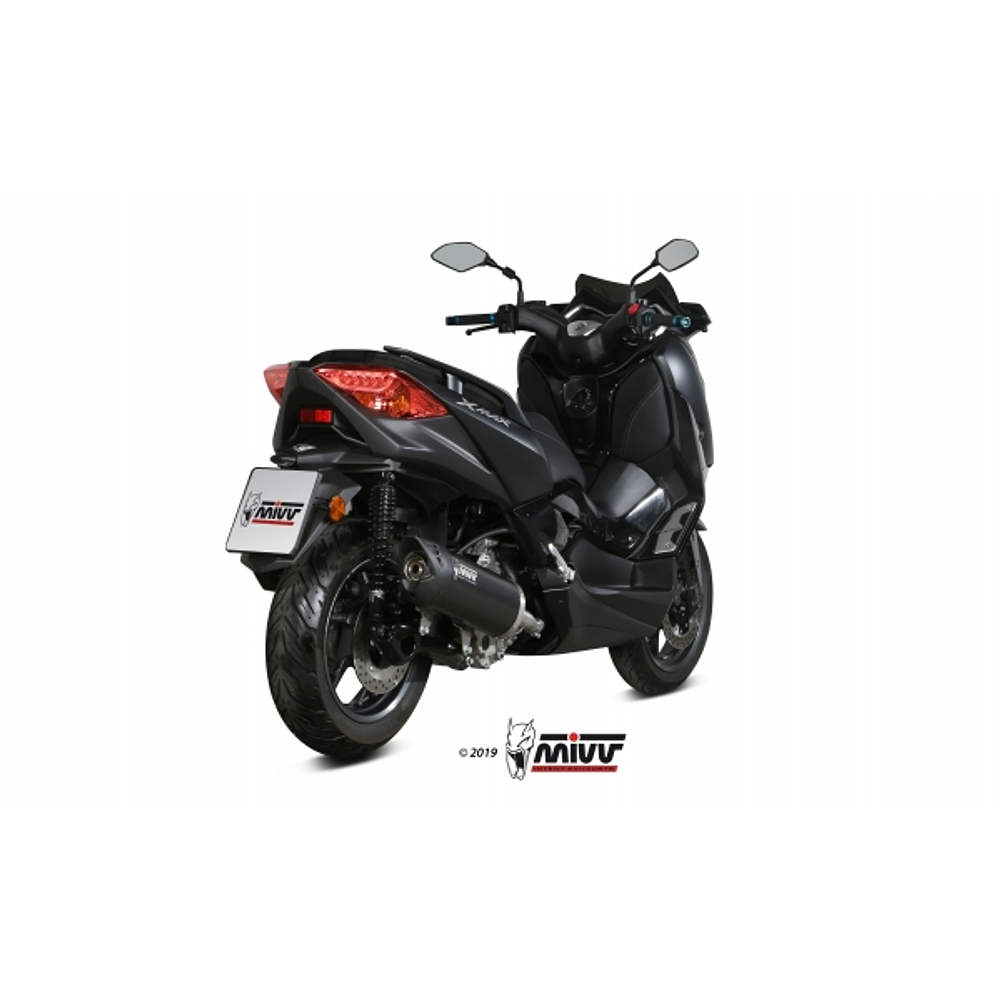 Escape MIVV YAMAHA X-MAX 300 2017-20 (Preto) 