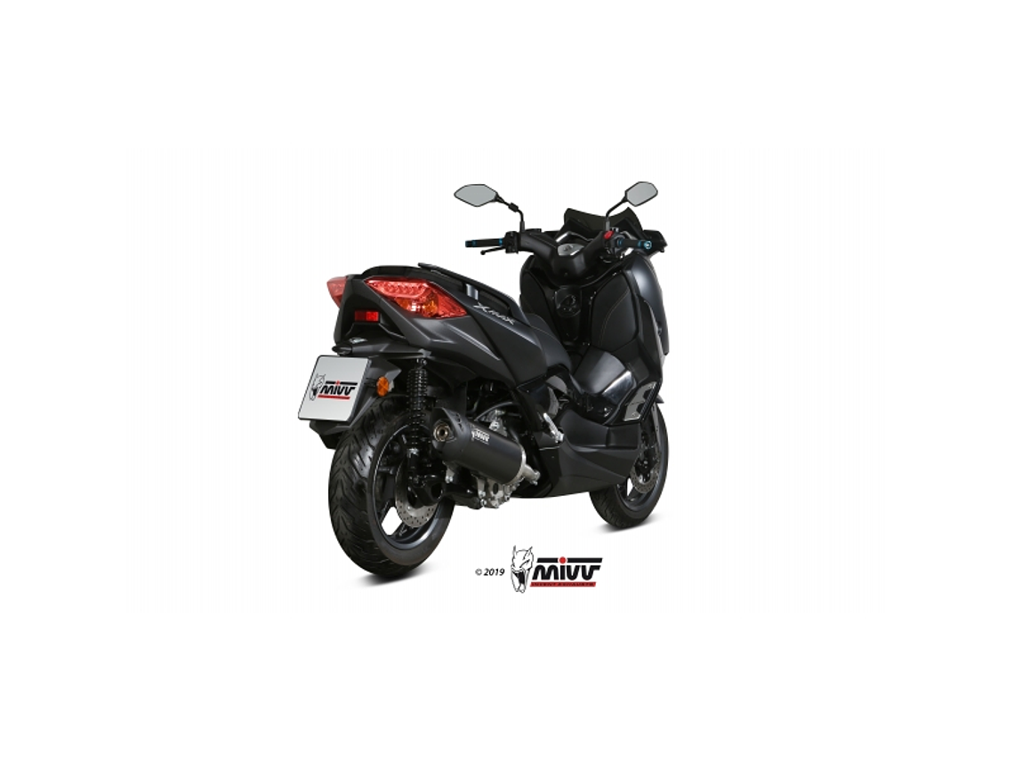 Escape MIVV YAMAHA X-MAX 300 2017-20 (Preto)  2