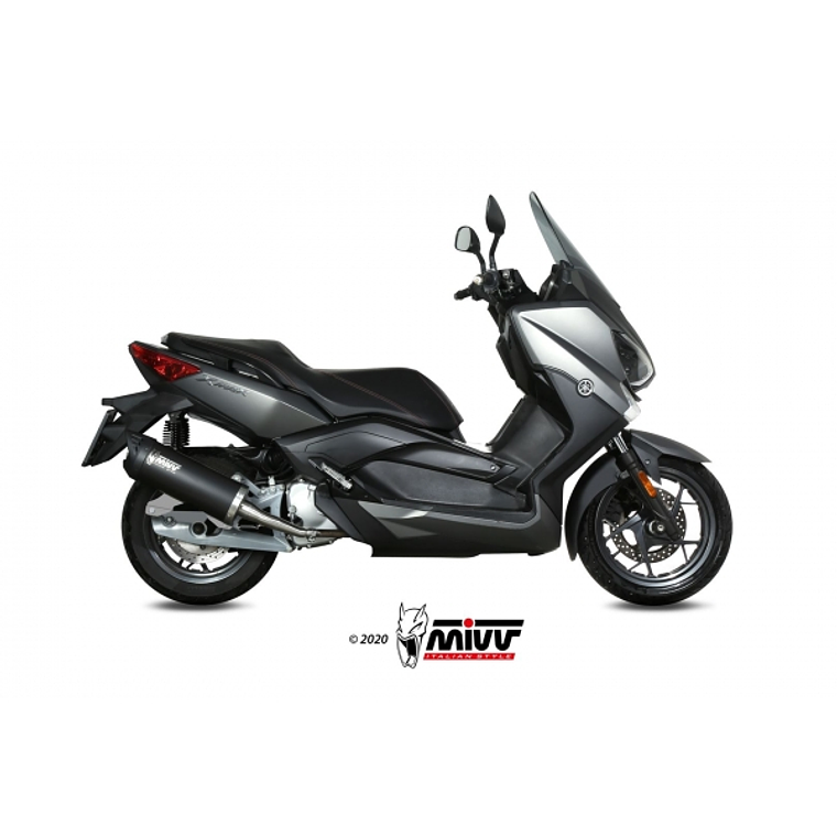 Escape MIVV YAMAHA X-MAX 125 2017-20 (Preto)  1