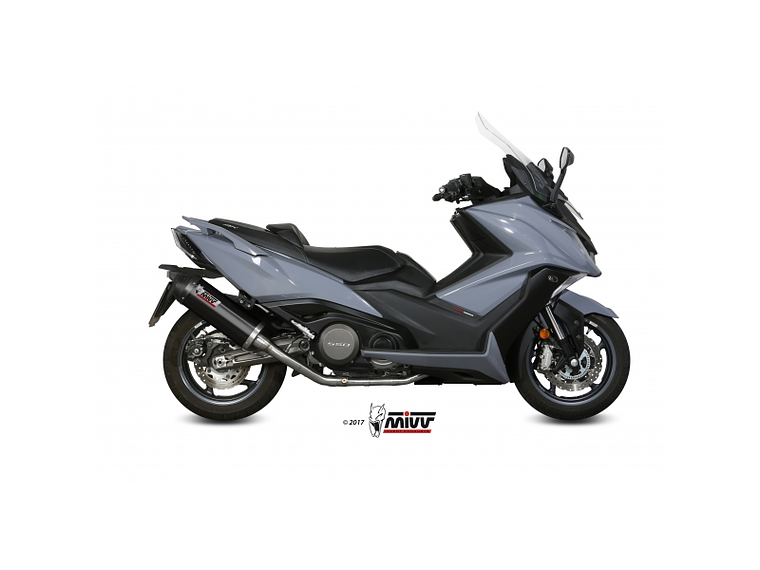 Escape MIVV KYMCO AK550 2017-20 (Carbono)  1