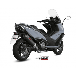 Escape MIVV KYMCO AK550 2017-20 (Carbono) 