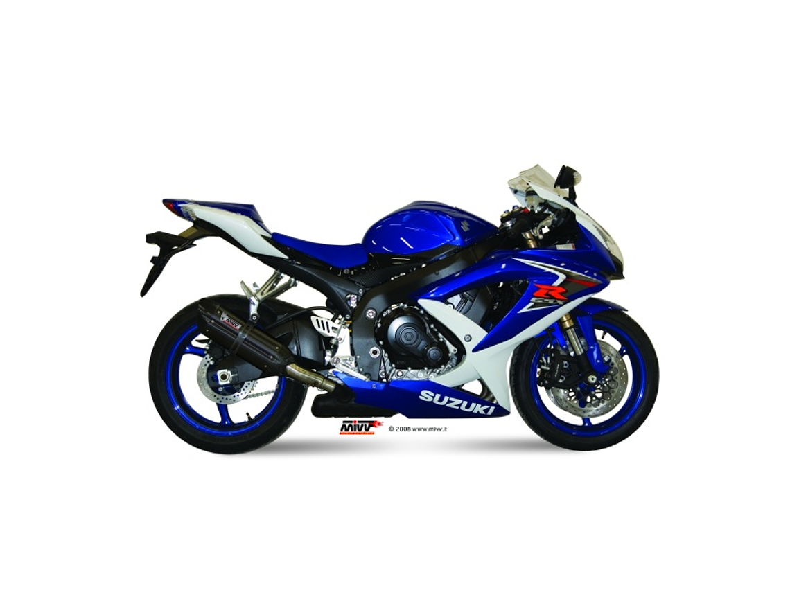 Escape MIVV SUZUKI GSX-R / GSX-R 750 600 2008-10 (Carbono)  1