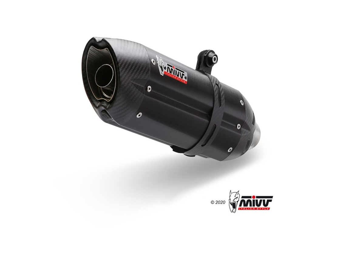 Escape MIVV SUZUKI GSX-R / GSX-R 750 600 2008-10 (Carbono)  2