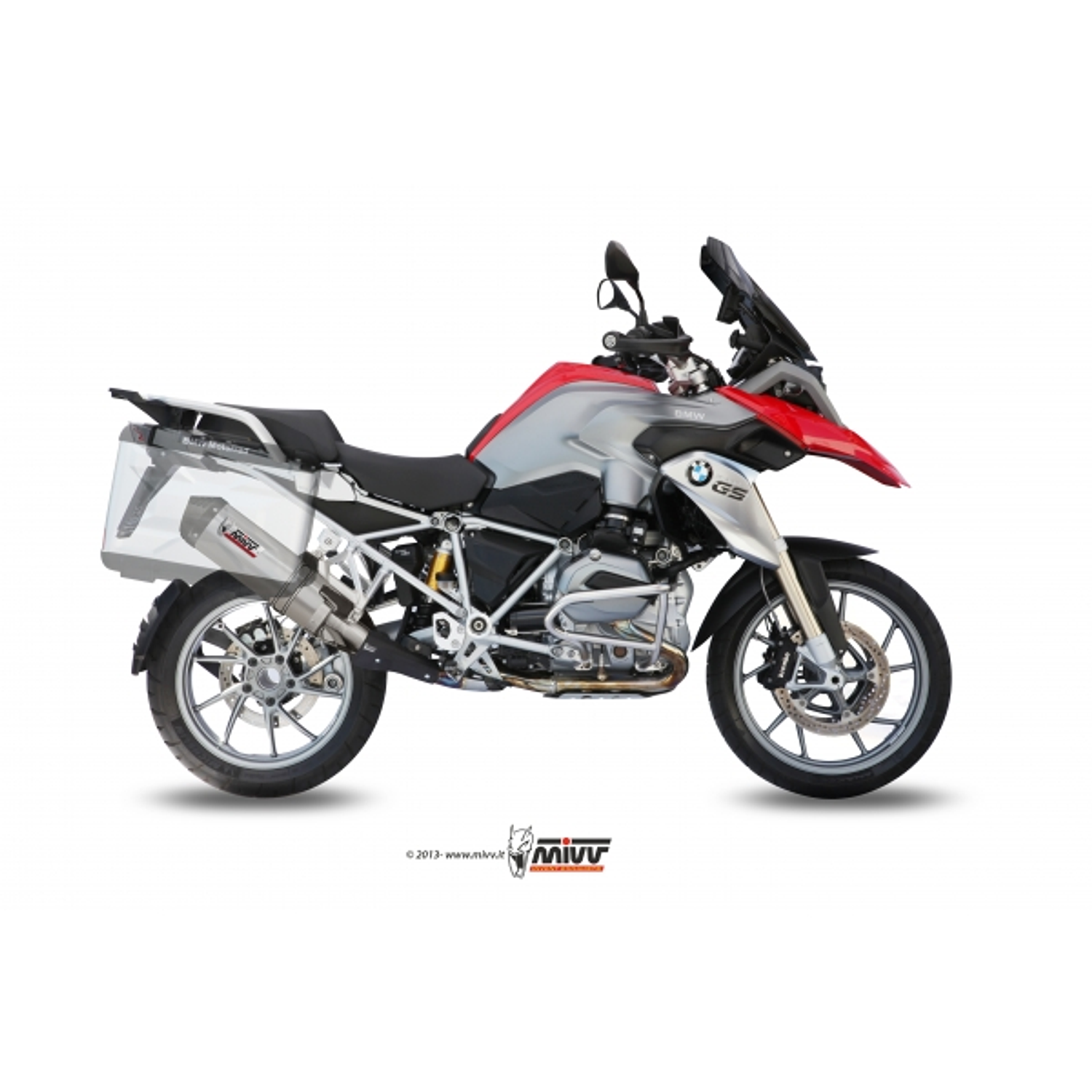 Escape MIVV Oval BMW R 1200 GS / Adventure 2013-18  3