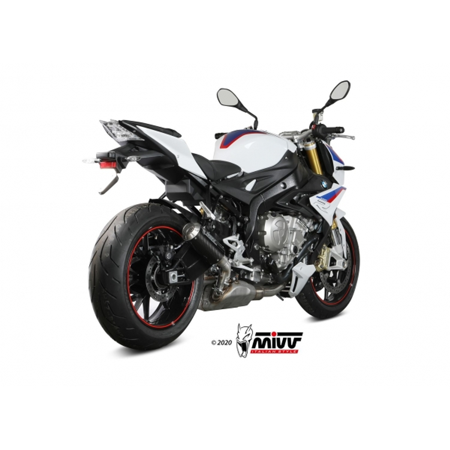 Escape MIVV MK3 BMW S 1000 R 2017-20 (Carbono)  2
