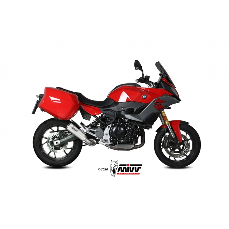 Escape MIVV X-M1 BMW F 900 XR 2020-23 (Titânio)  1