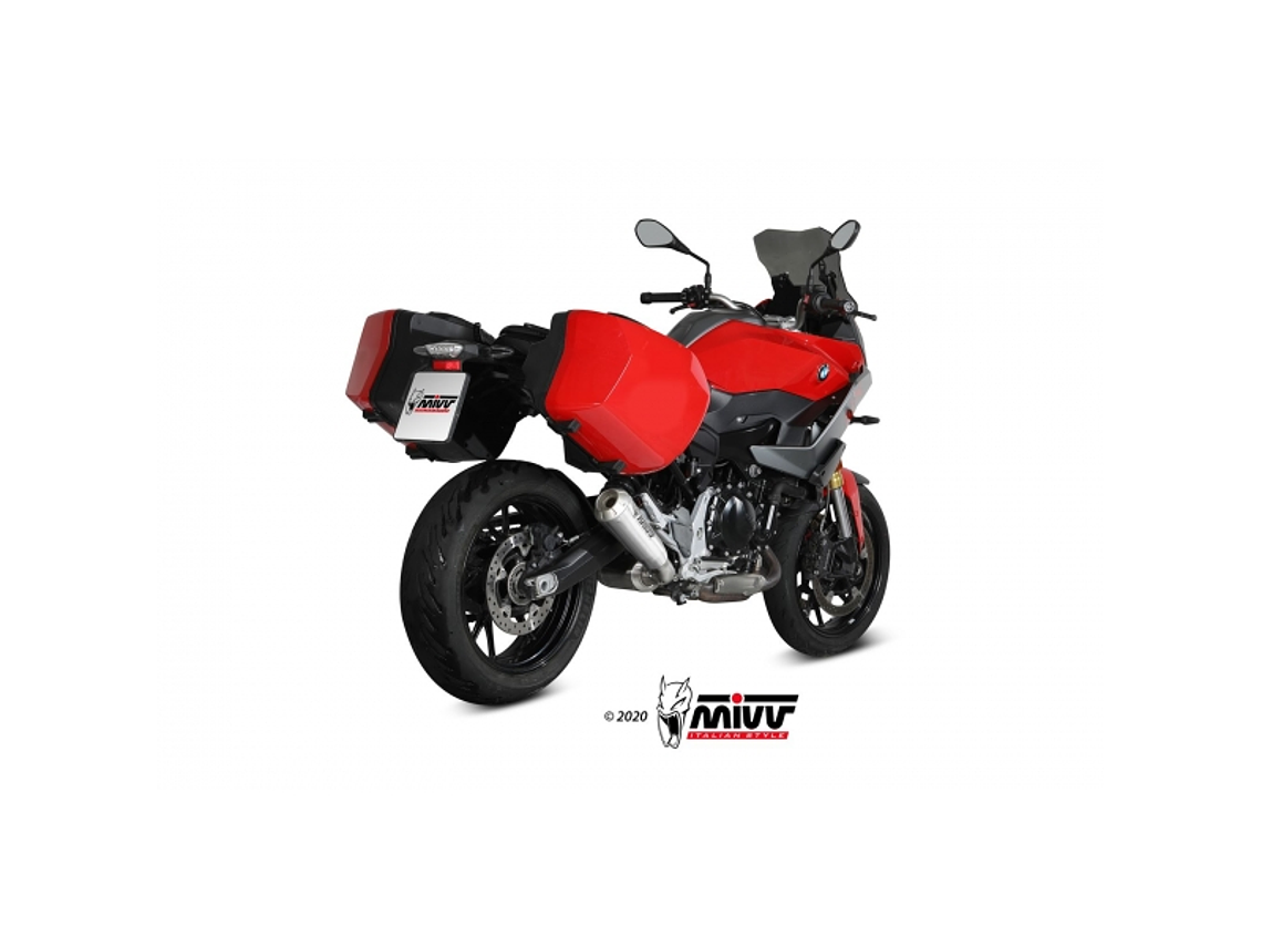 Escape MIVV X-M1 BMW F 900 XR 2020-23 (Titânio)  2