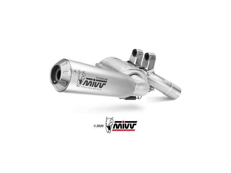 Escape MIVV X-M1 BMW F 900 XR 2020-23 (Titânio)  3