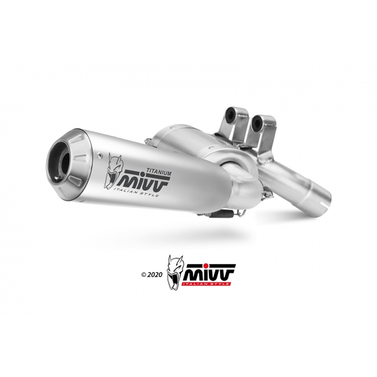 Escape MIVV X-M1 BMW F 900 XR 2020-23 (Titânio)  3