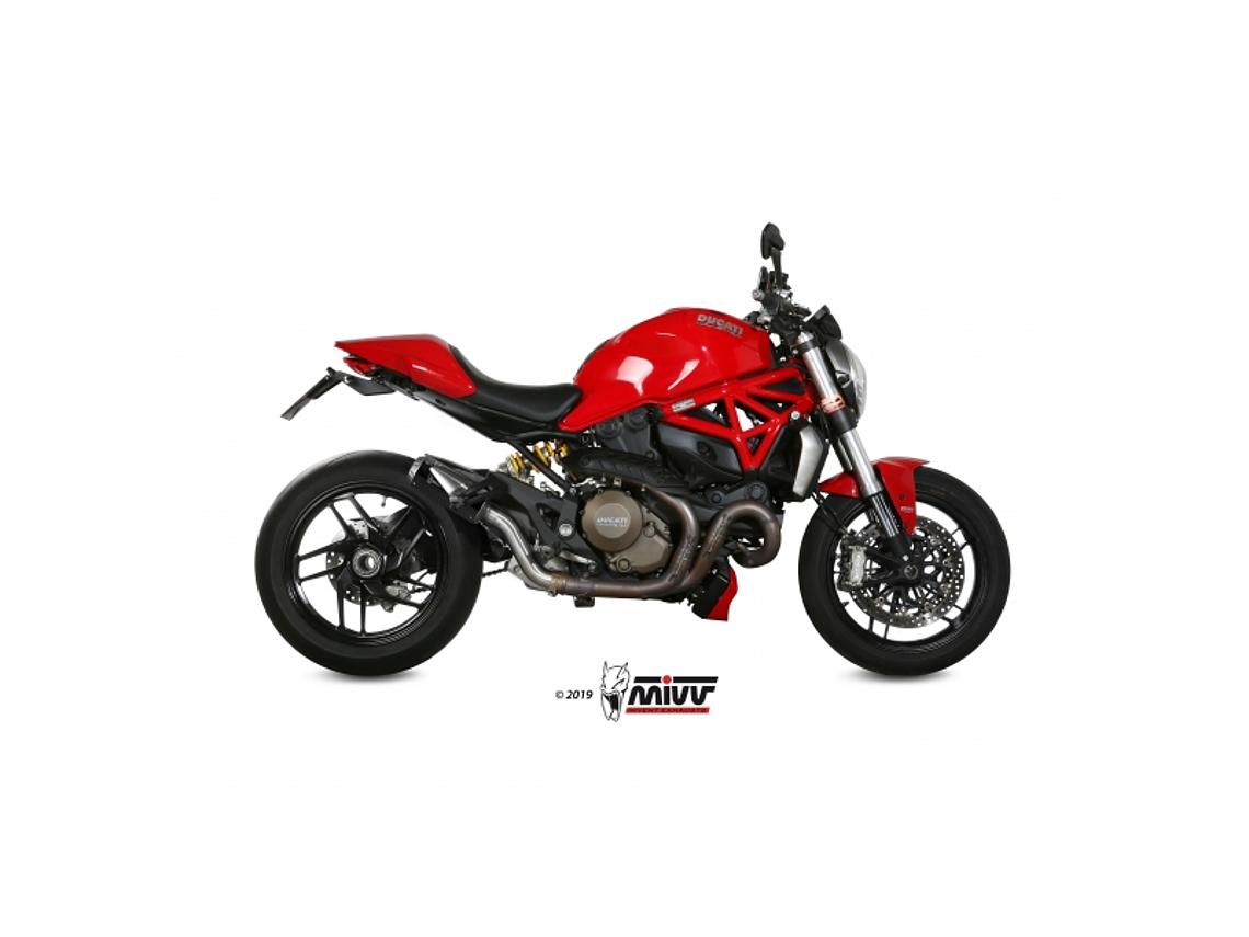 Escape MIVV MK3 Ducati Mosnter 821 2014-17 / Monster1200 / S 2014-16 1