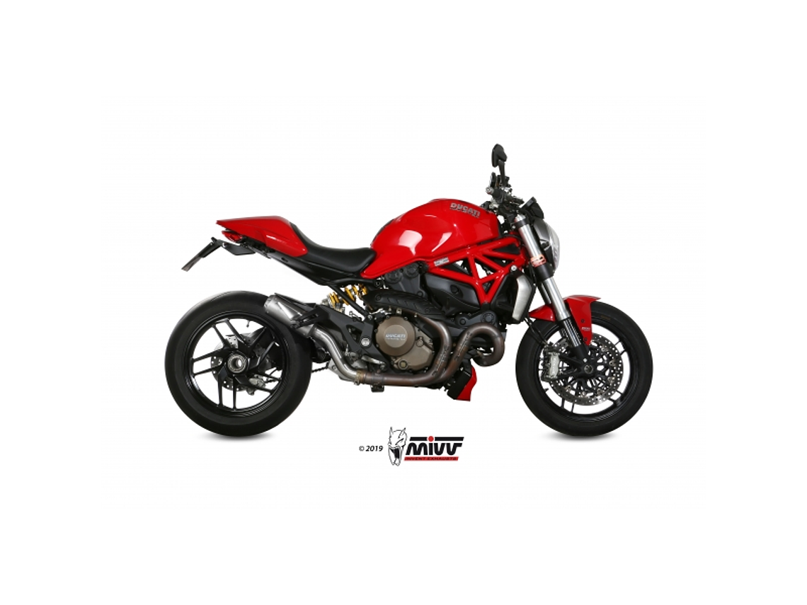 Escape MIVV MK3 Ducati Mosnter 821 2014-17 / Monster1200 / S 2014-16 4