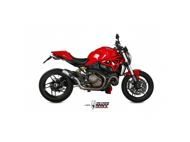 Escape MIVV MK3 Ducati Mosnter 821 2014-17 / Monster1200 / S 2014-16 4