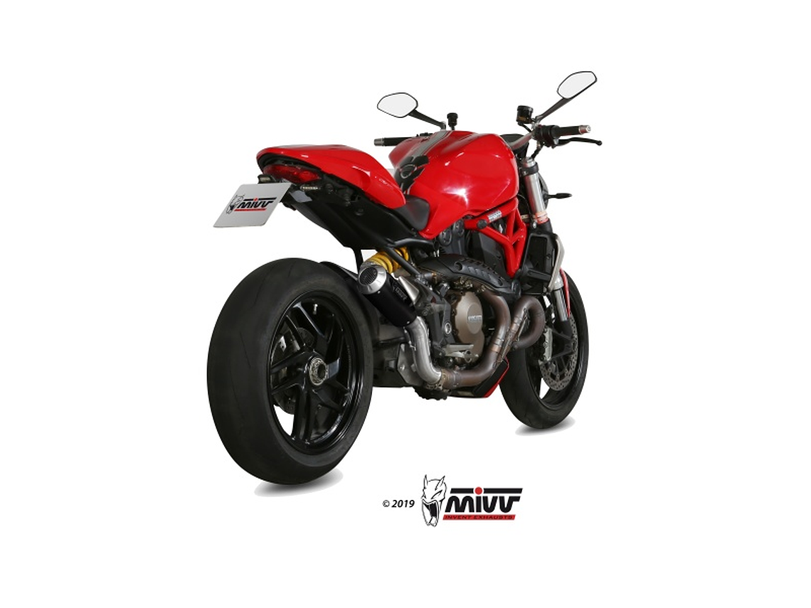 Escape MIVV MK3 Ducati Mosnter 821 2014-17 / Monster1200 / S 2014-16 8