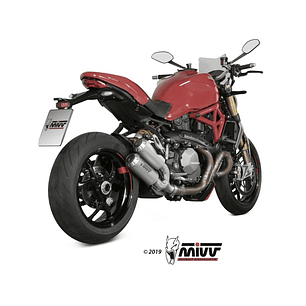 Escape Duplo MIVV MK3 Ducati Monster 821 2018-20 / Monster 1200 2017-21