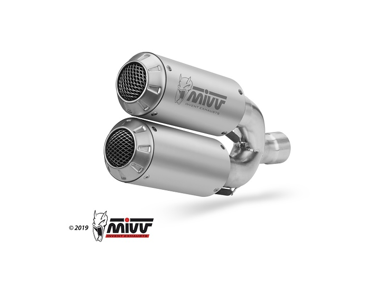 Escape Duplo MIVV MK3 Ducati Monster 821 2018-20 / Monster 1200 2017-21 3