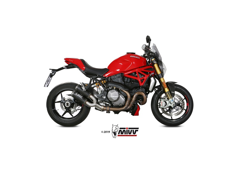 Escape Duplo MIVV MK3 Ducati Monster 821 2018-20 / Monster 1200 2017-21 4