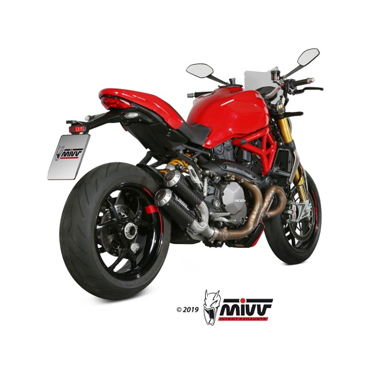 Escape Duplo MIVV MK3 Ducati Monster 821 2018-20 / Monster 1200 2017-21 5