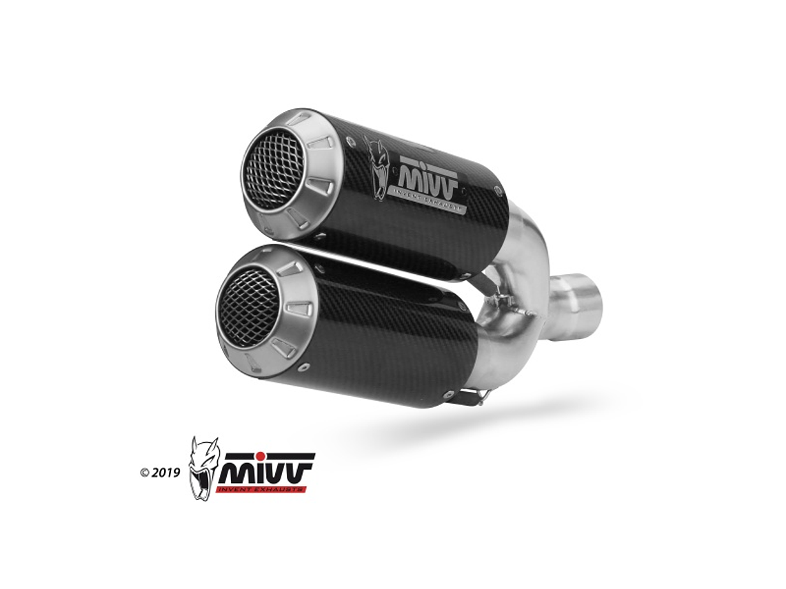 Escape Duplo MIVV MK3 Ducati Monster 821 2018-20 / Monster 1200 2017-21 6