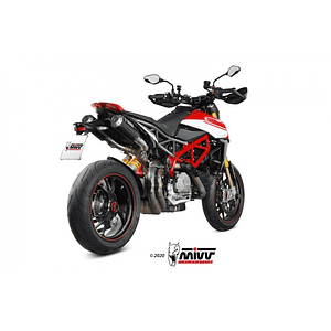 Escape Duplo MIVV MK3 Ducati Hypermotard 950 / SP / RVE 2019-22 (Carbono) 