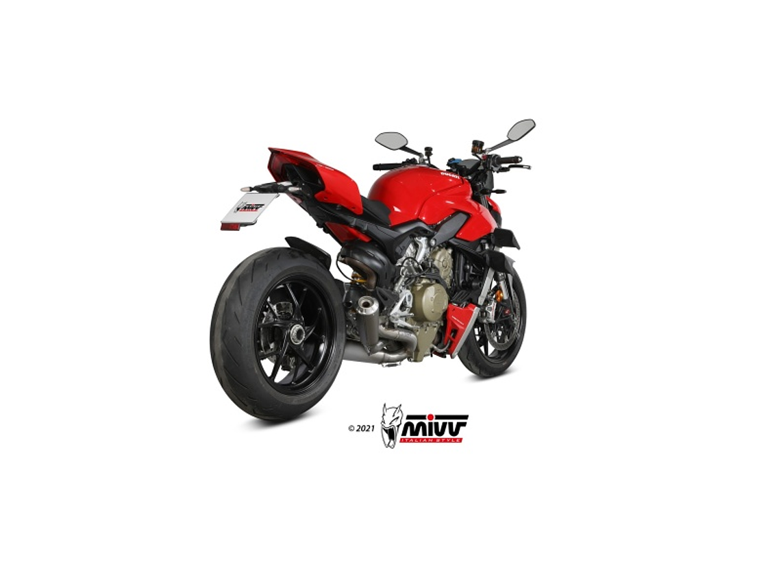 Escape MIVV X-M1 Ducati Streetfighter V4 2020-22  2