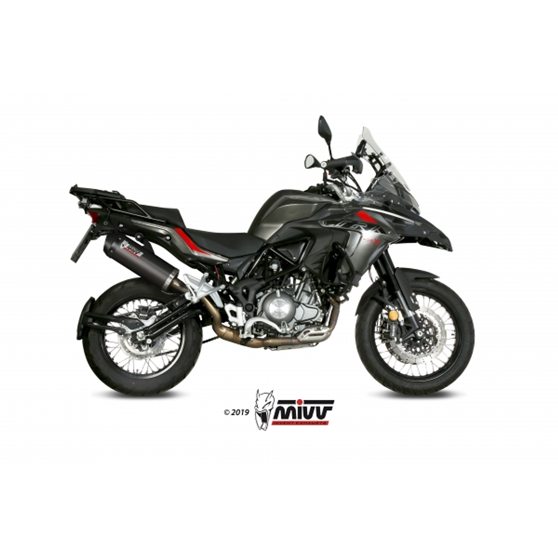 Escape MIVV Oval Benelli TRK 502 X 2018-23  1