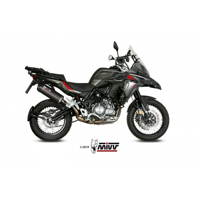 Escape MIVV Oval Benelli TRK 502 X 2018-23  1
