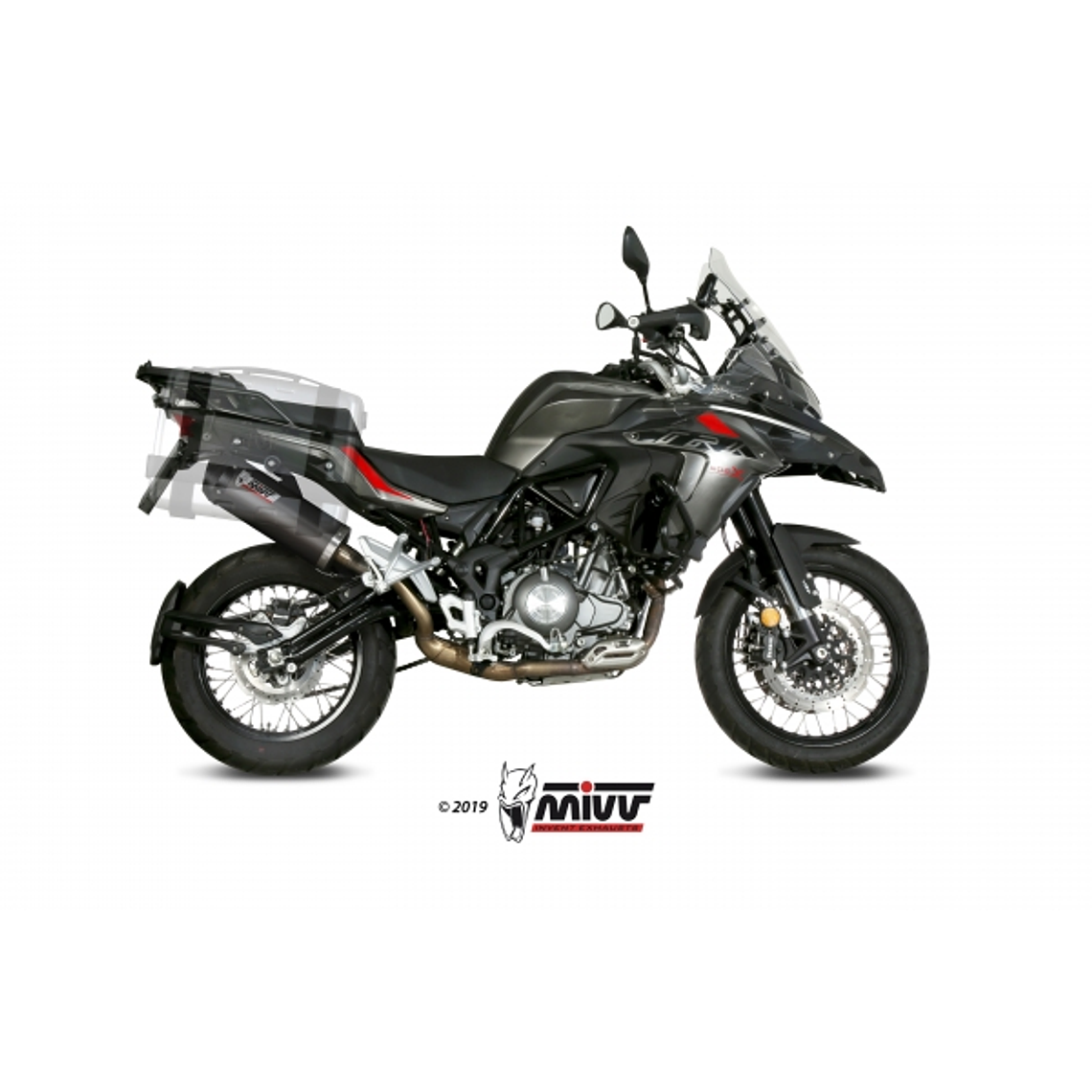 Escape MIVV Oval Benelli TRK 502 X 2018-23  3