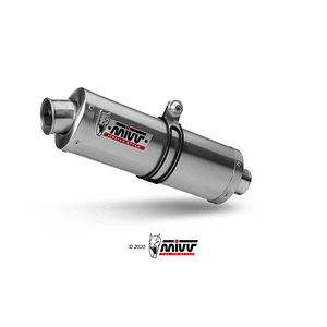 Escape MIVV Oval Honda CBR 600 F 2001-10 (Cinza)