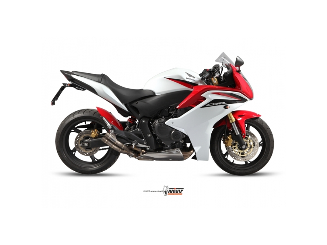 Escape MIVV Double Gun Honda CBR 600 F 2011-13 / Hornet 600 2007-13  1