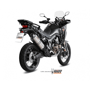 Escape MIVV Oval Honda CRF 1000 L Africa Twin 2016-19