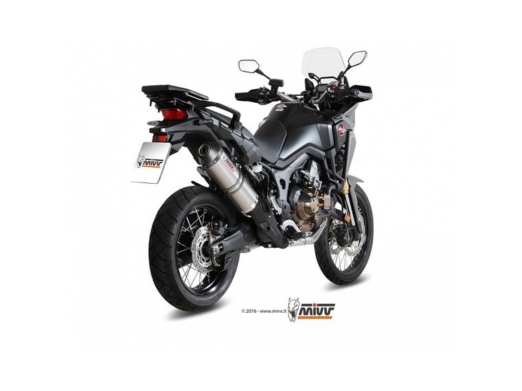 Escape MIVV Oval Honda CRF 1000 L Africa Twin 2016-19 2
