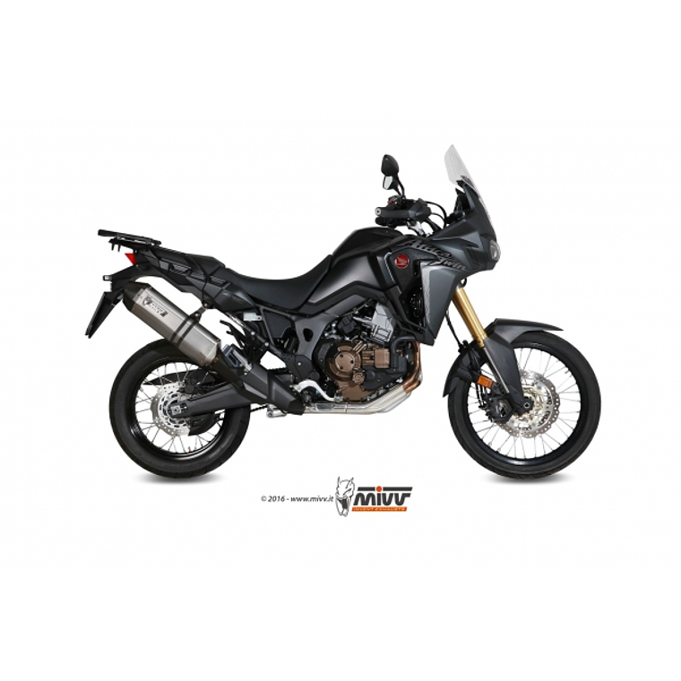 Escape MIVV Speed Edge Honda CRF 1000 L Africa Twin 2016-19 1