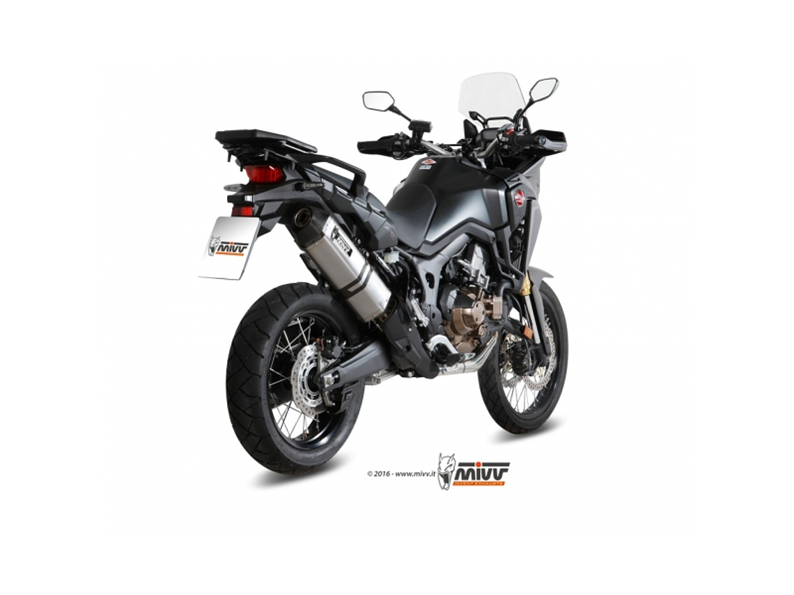 Escape MIVV Speed Edge Honda CRF 1000 L Africa Twin 2016-19 2