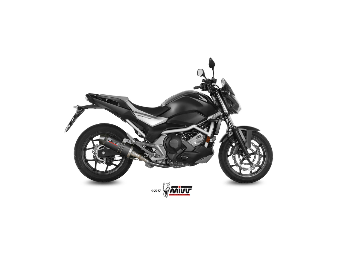 Escape MIVV Oval Honda Integra 750 2016-20 / NC 750 S / X 2016-22  1
