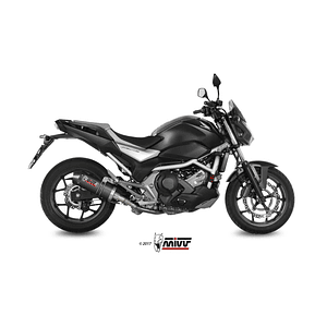 Escape MIVV Oval Honda Integra 750 2016-20 / NC 750 S / X 2016-22 