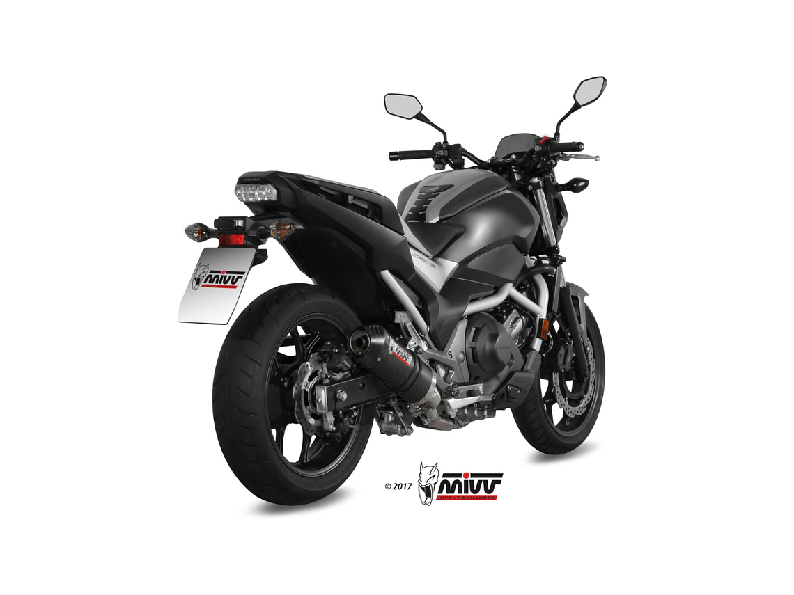 Escape MIVV Oval Honda Integra 750 2016-20 / NC 750 S / X 2016-22  2