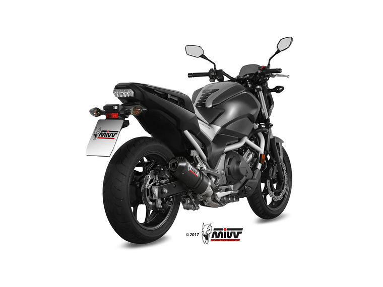 Escape MIVV Oval Honda Integra 750 2016-20 / NC 750 S / X 2016-22  2