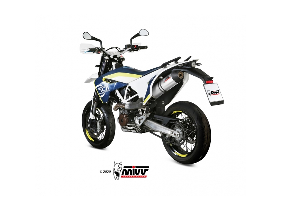 Escape MIVV Husqvarna 701 Enduro / Supermoto 2017-20  2