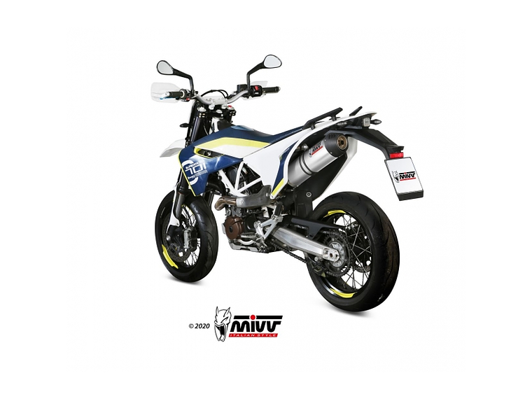 Escape MIVV Husqvarna 701 Enduro / Supermoto 2017-20  2