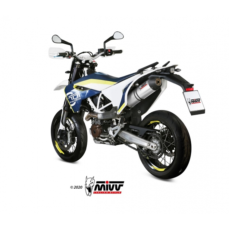 Escape MIVV Husqvarna 701 Enduro / Supermoto 2017-20  2
