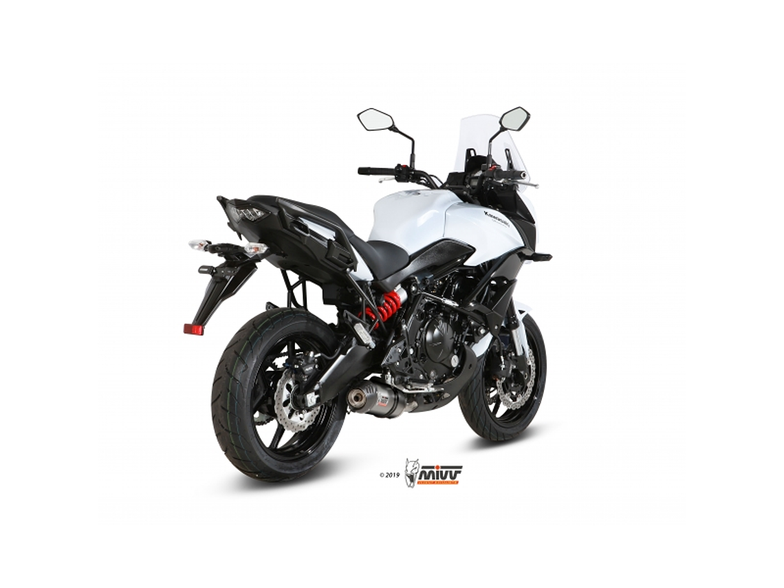 Escape MIVV Oval Kawasaki Versys 650 2015-22 2