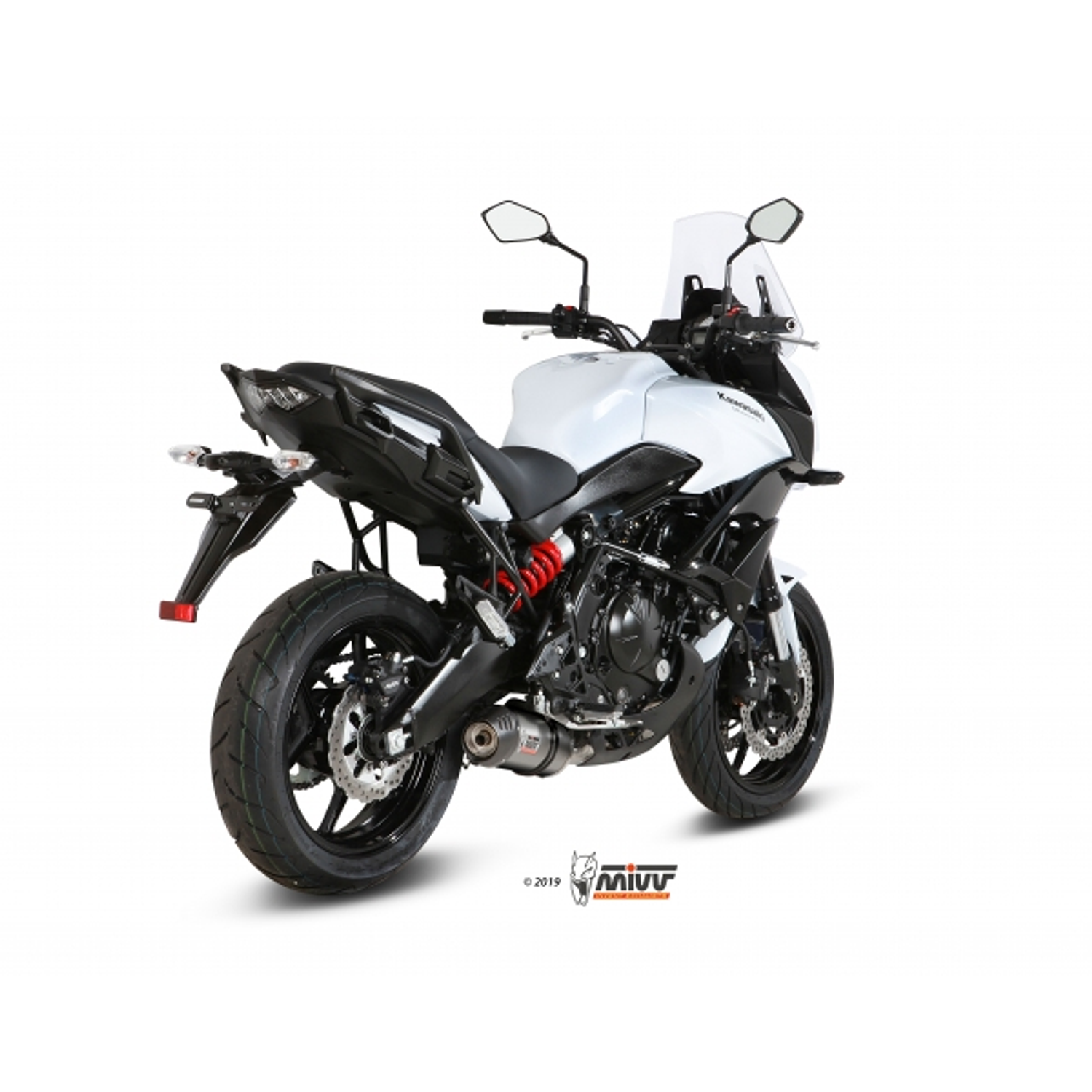Escape MIVV Oval Kawasaki Versys 650 2015-22 2