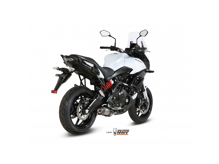 Escape MIVV Oval Kawasaki Versys 650 2015-22 2