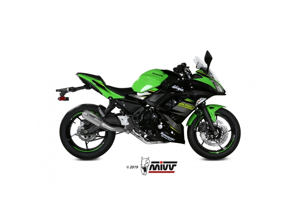 Escape MIVV Kawasaki Ninja 650 / Z650 2017-23 1