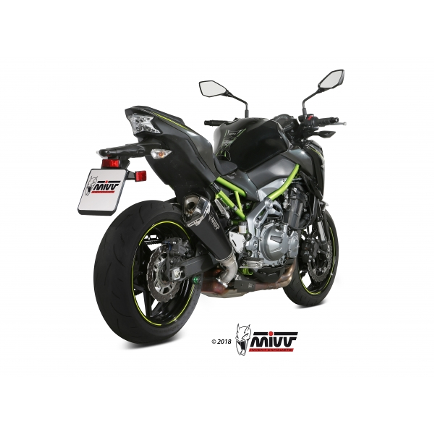 Escape MIVV Delta Race Kawasaki Z900 2017-23  2