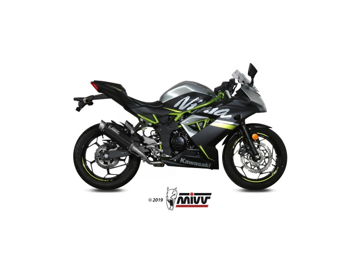 Escape MIVV GP Pro Kawasaki Ninja 125 / Z125 2019-24 2