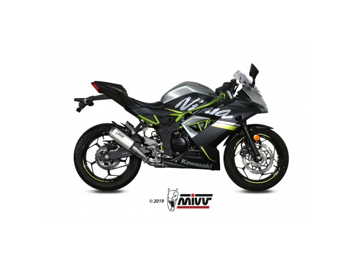 Escape MIVV MK3 Kawasaki Ninja 125 / Z125 2019-23  1