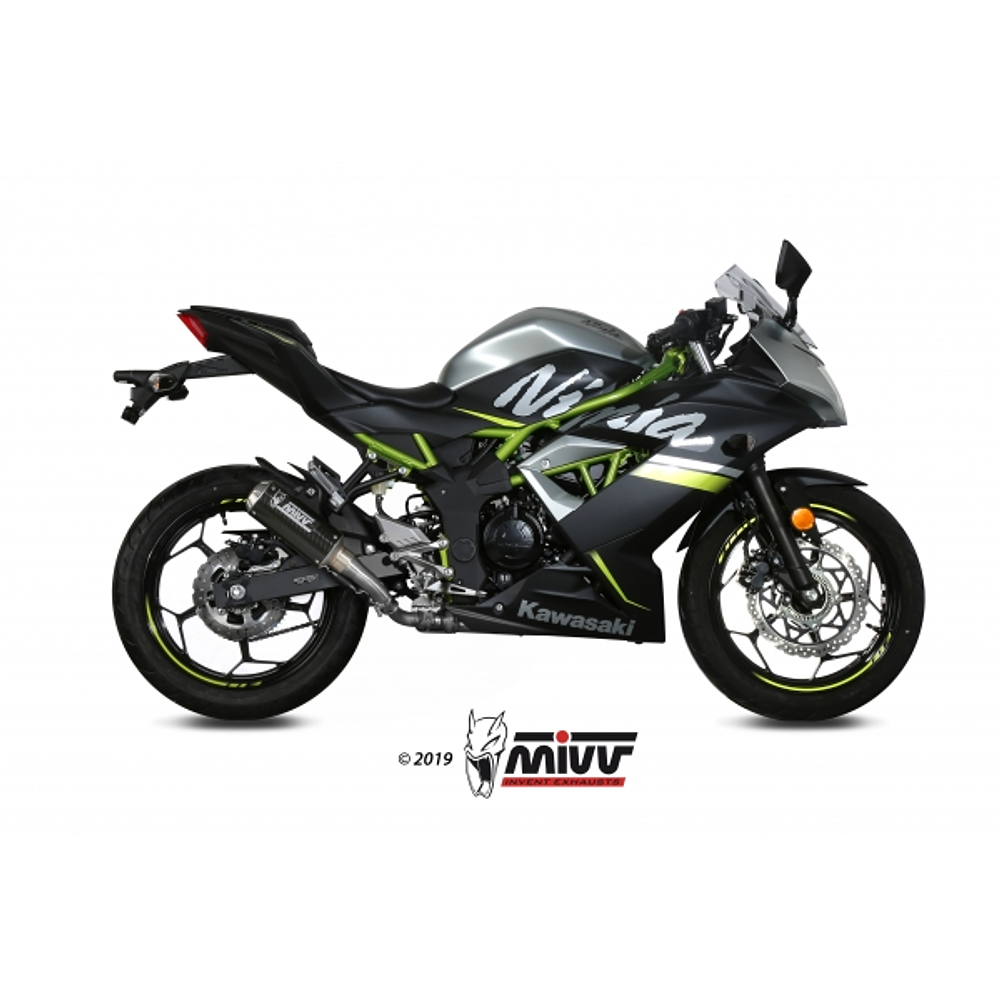 Escape MIVV MK3 Kawasaki Ninja 125 / Z125 2019-23 