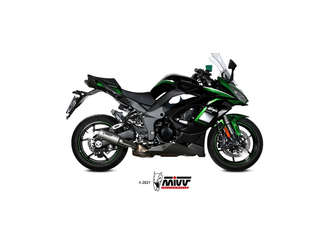 Escape MIVV MK3 Kawasaki Ninja 1000 SX / Tourer 2020-23  1